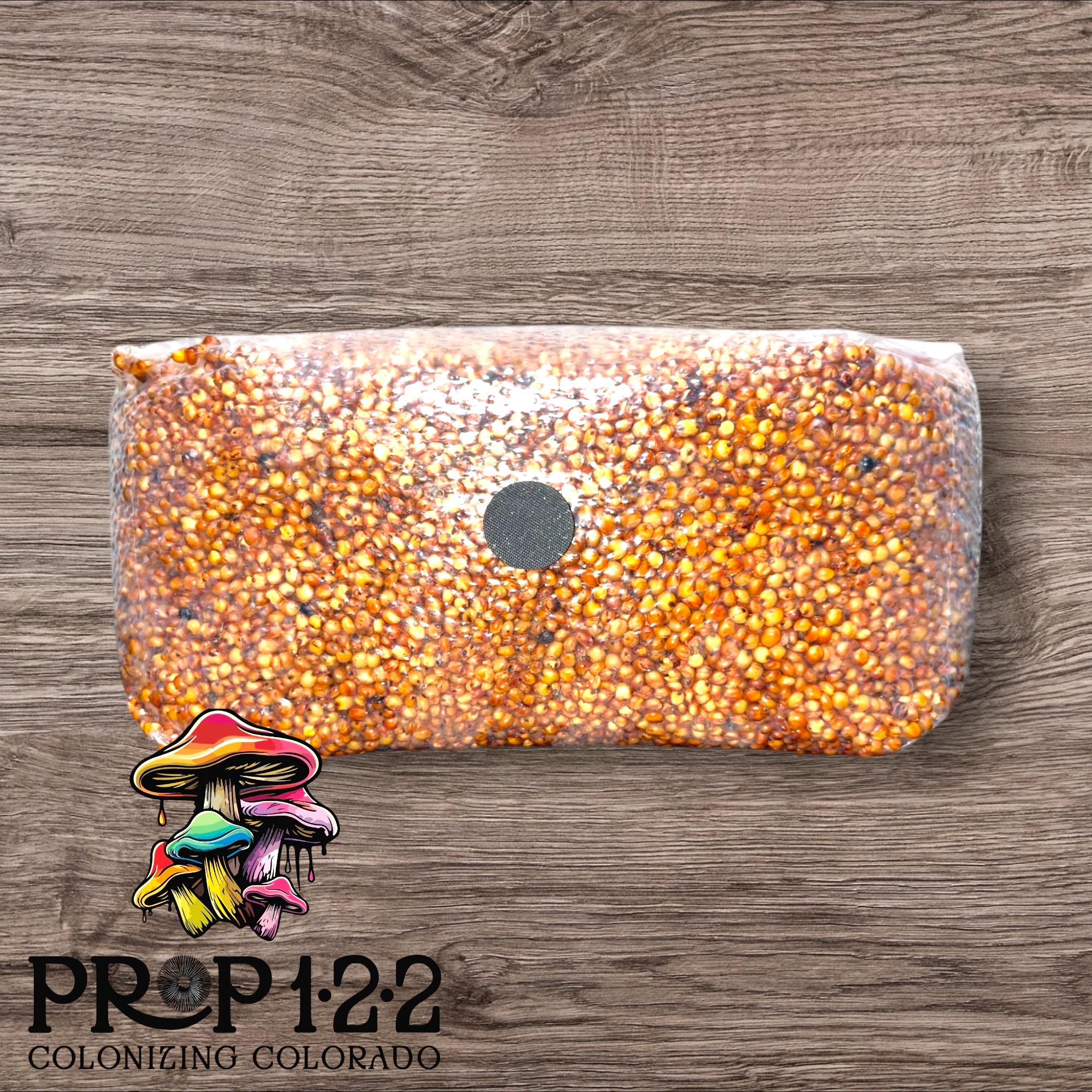 Sterilized Red Milo Grain – 3lb